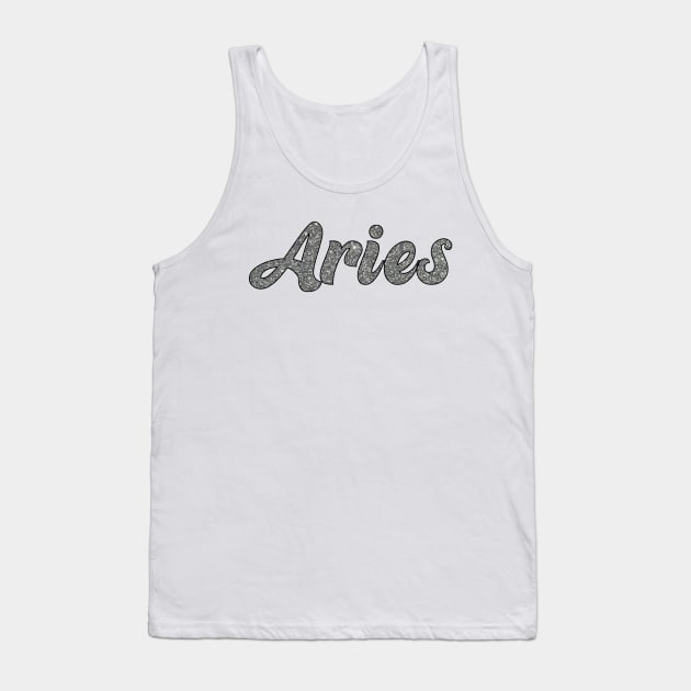 Aries Glitter Tank Top by lolsammy910